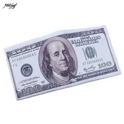 Американская долларовая банкнота Кошелек коричневый кожаный кошелек кредитной карты Фото Сумка для денег зажим для денег Длинный кошелек