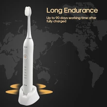 Звуковая электрическая зубная щетка перезаряжаемая зубная щетка мягкая щетина Глубокая чистка отбеливание Уход за полостью рта для взрослых электрическая зубная щетка