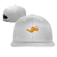 3D Рисованные вкусные куриные крылья Модные мужские и женские общие водители грузовиков хип-хоп бейсболки