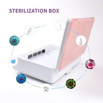 

Cell Phone Sanitizer UV, Portable UV Light Smart Phone Sterilizer, Cleaners UV Light Sanitzier Box,Aromatherapy Funct