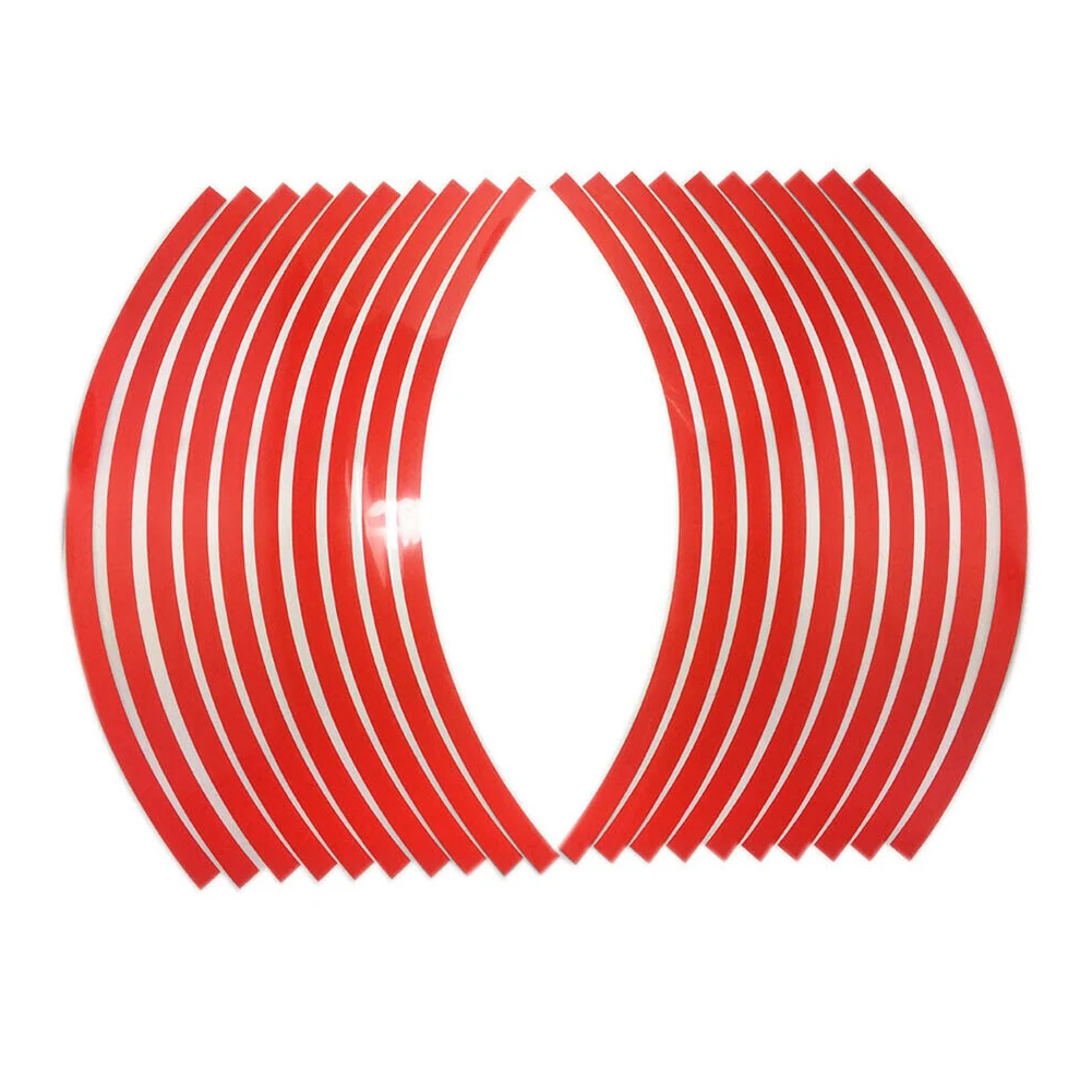 Светоотражающая наклейка на машину мотоцикл обод автомобиля полоса колесная