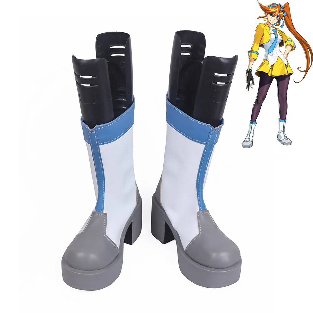 Gyakuten-Saiban-Ace-Attorney-Dual-Destinies-Athena-Cykes-Kitzuki-Kokone-Cosplay-Shoes-Women-Boots-Halloween-Carnival