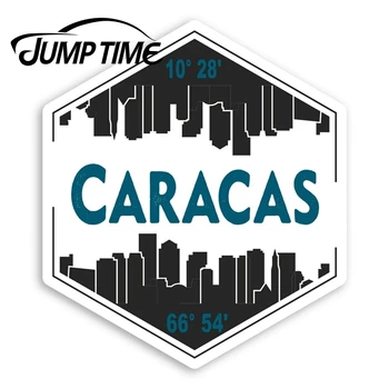 

Jump Time Caracas City Vinyl Stickers - Venezuela Travel Sticker LuggageDecal Car Window Bumper Car Accessories