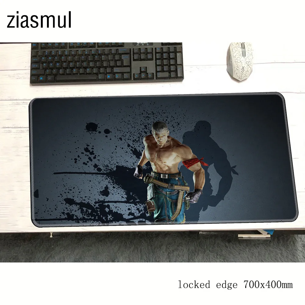 Tekken padmouse 700x400x3 мм игровой коврик для мыши игровой подарок коврик для мыши геймер компьютерный стол индивидуальный коврик notbook mousemate pc
