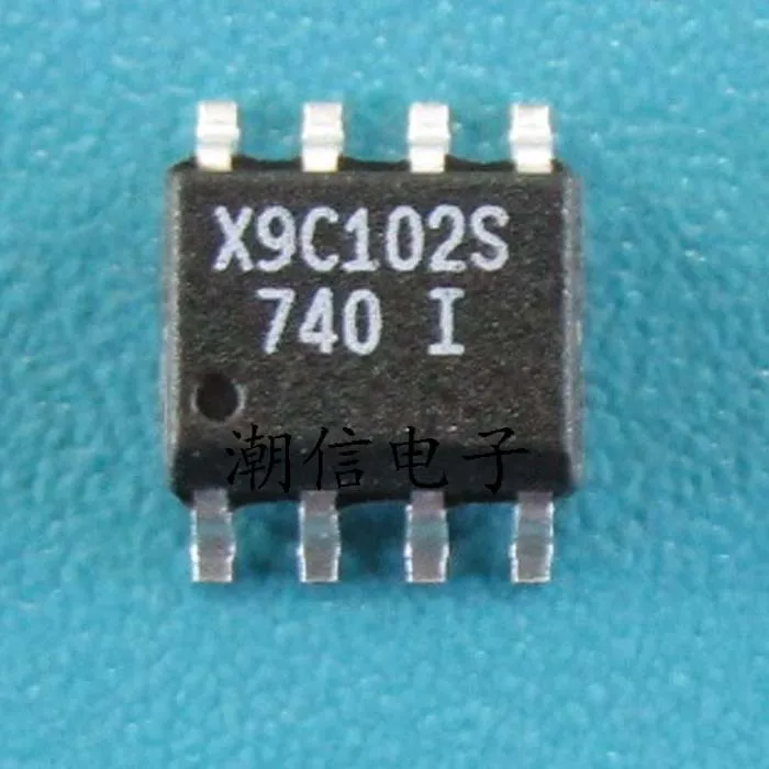 X9C102S лапками углублением SOP-8