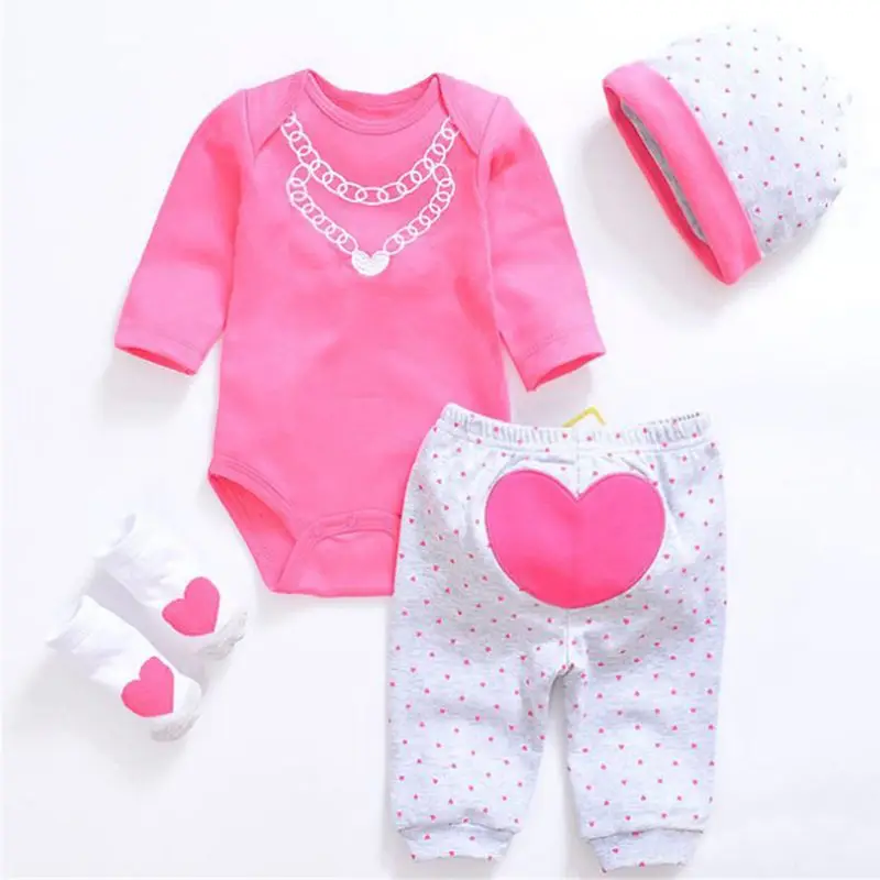 Reborn Baby Doll Одежда для смены одежды для NPK Reborn Baby Doll 22 дюймов Реалистичная кукла для новорожденных E65D
