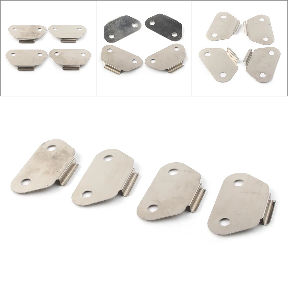 

4Pcs/Set Motorcycle Saddlebag Lid Wear Plates Strike Plates 90962-93 For Harley Davidson Touring 1993-2013