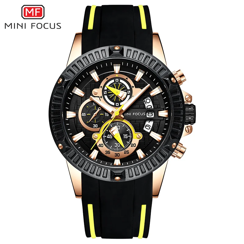 MINI FOCUS quartzhorloge voor heren Waterdicht_voghion.com