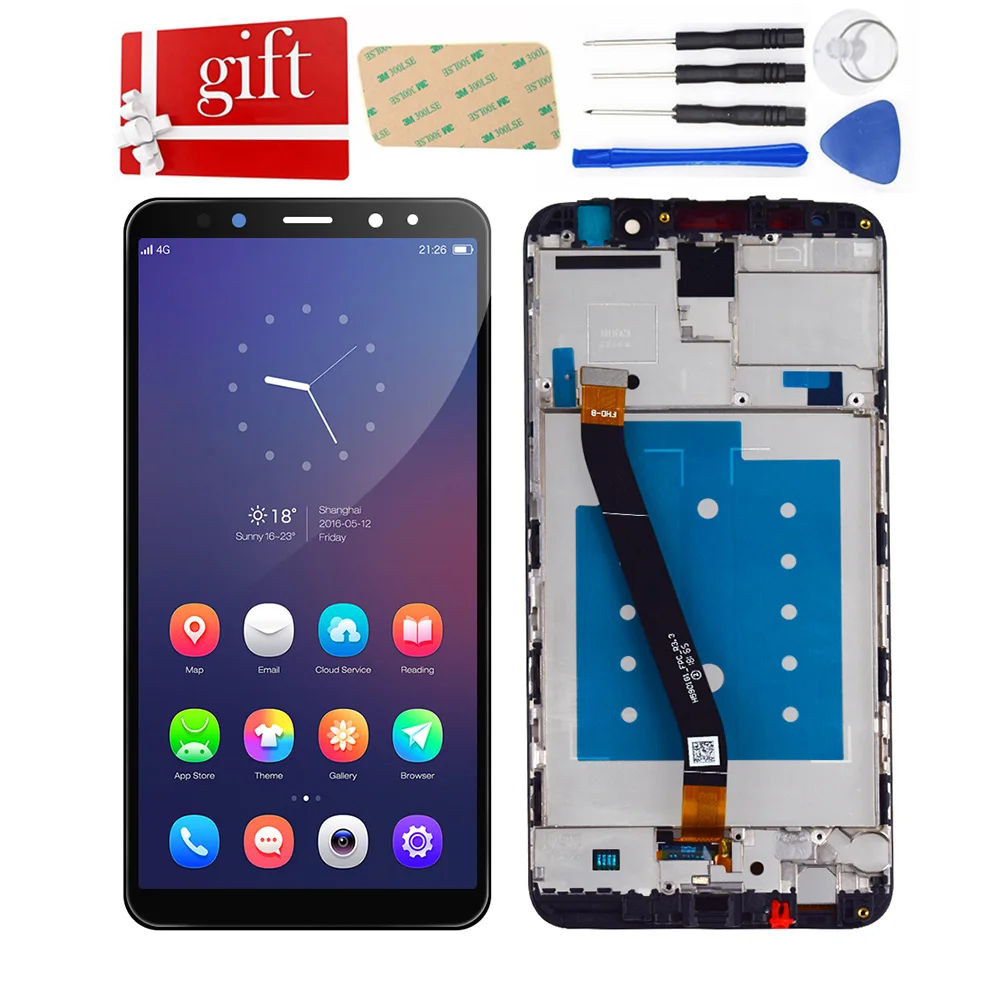 

LCD For Huawei Mate 10 Lite LCD Display Mate 10 Lite LCD Touch Screen Glass For Huawei Nova 2i LCD Digitizer Assembly Frame