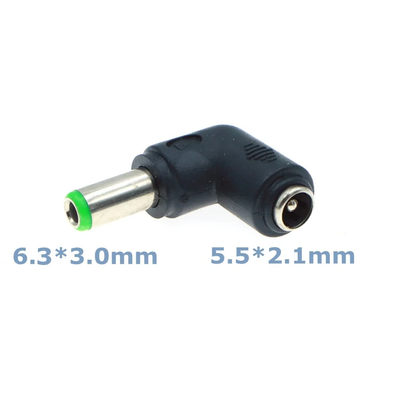 L-type DC Power Connector 90 Degree 5.5x2.1 Female to Various Male Sizes Description Image.This Product Can Be Found With The Tag Names 55 x 25 mm connector dc power, 55x21 male connector dc power cable, Dc power plug connector 55 x 21mm male female