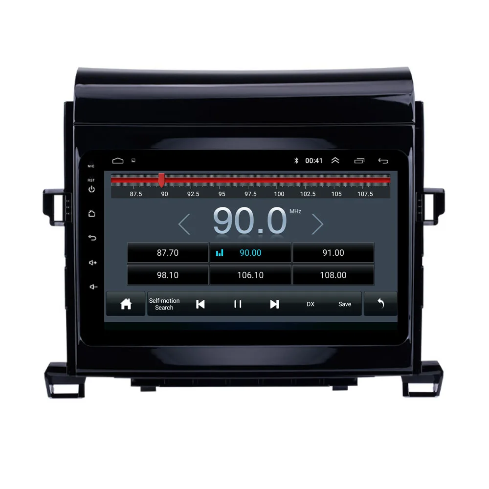 4G LTE Android 8,1 для Toyota ALPHARD Vellfire ANH20 мультимедийный стерео автомобильный dvd-плеер навигация gps радио