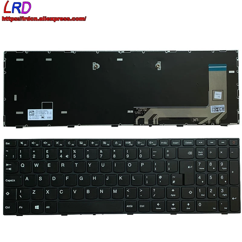 Английская клавиатура для Lenovo Ideapad 110-15ISK 110-17 V110-17 IKB ISK ACL ноутбука 5N20L25933 5N20L25939