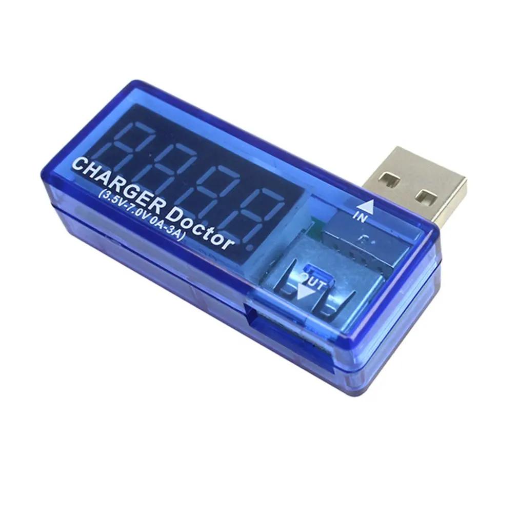 USB-тестер вольтметр индикатор аккумулятора тестер емкости и напряжения