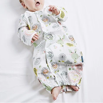 

Newborn Onesies Rompers Baby Pajamas Baby Suit Gauze Toddler Long Sleeve Kids Clothes Breathable Summer Clothing