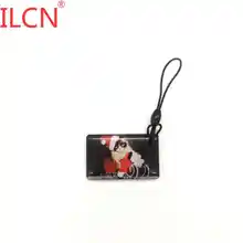 S50 1k 13,56 MHz перезаписываемый Универсальный идентификатор записываемый клей брелок RFID сменный брелок маркер тег контроль доступа Быстрая 1