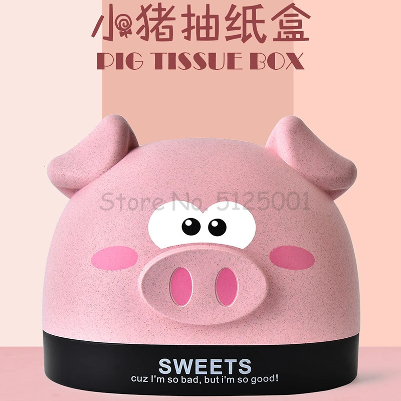 Cartoon Dual-purpose Tissue Box Desktop Creative Carton Simple Cute Animals Living Room Tea Table Roll Paper Tube - Цвет: Шоколад