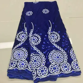 

nigerian velvet fabric sequins fabric african lace fabric velvet lace sewing material high quality 5yard