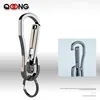 QOONG 2022 High Quality Key Ring Metal Keyring Men's Stainless Steel Keychain Key Holder Belt Buckles Chaveiro Car Key Chain Y94 ► Photo 2/6