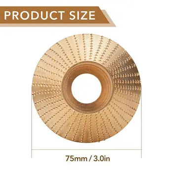 

1pc Tungsten Carbide Grinding Wheel Wood Angle Grinding Wheels Multi Functional Grinder Wheels Tools