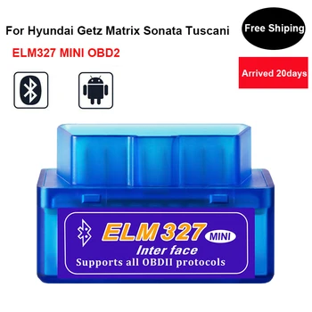 

V2.1 ELM327 OBD2 Scanner For Hyundai Tucson Tuscani Matrix Sonata Bluetooth OBD2 Code Reader Scan Adapter Car Diagnostic Tools
