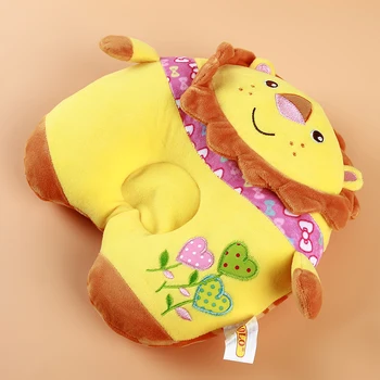 

Baby Appease Dolls Cartoon Animal Plush Toy Newborn Infant Anti-rollover Sleeping Head Positioner Pillow Cartoon Pillow