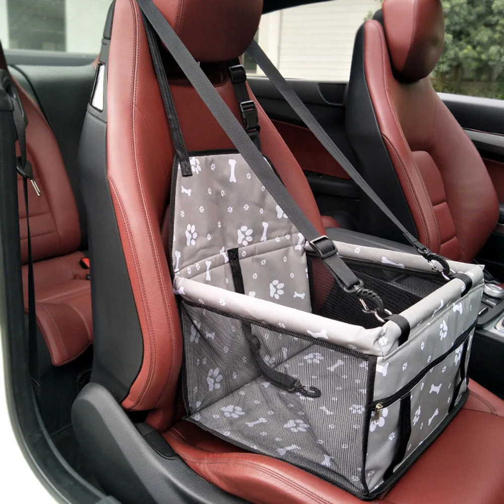 

Oxford Car Travel Pet Carrier Dogs Cat Seat Cage Summer Breathable Carrying Bags Transport Foldable Box Pets Supplies Puppy