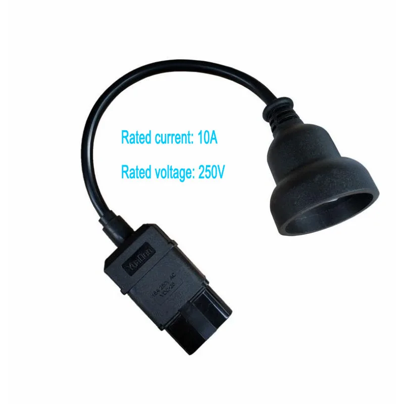 0,3 м PDU UPS источник питания удлинитель 3Pin Австралия AU/CU 10А гнездо для IEC C19 штекер адаптер питания кабель
