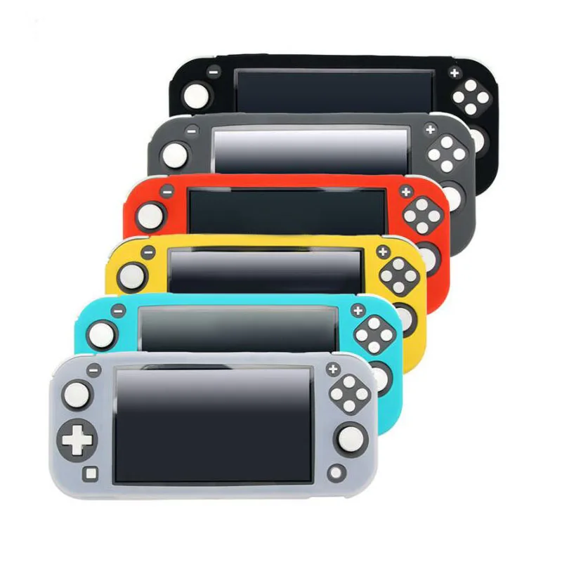 Силиконовый мягкий защитный чехол для игровой консоли Nintendo Switch Lite NS Mini