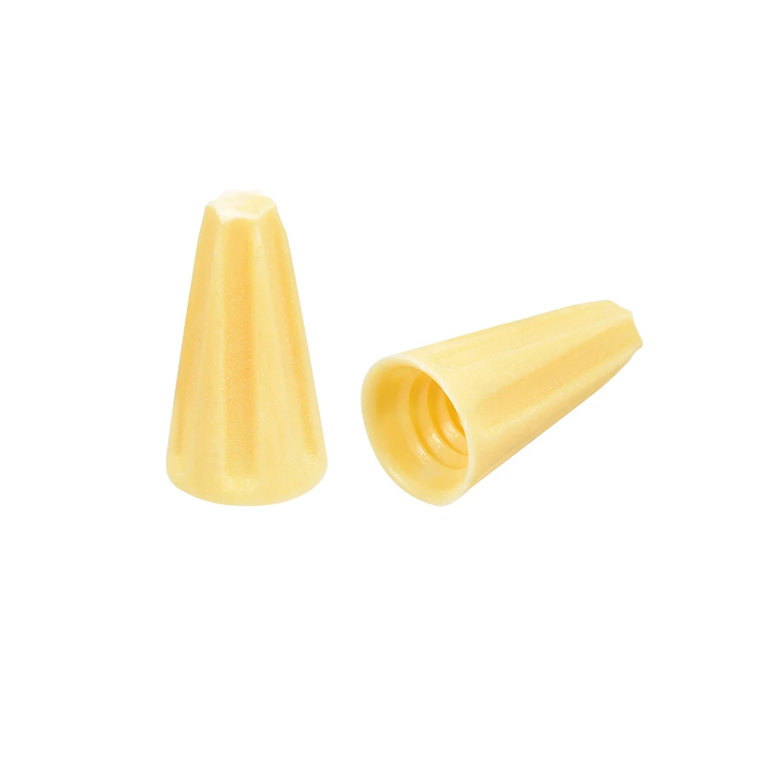

uxcell 100pcs 200pcs 300pcs Electrical Wire Connector Screw Terminal Cap GX2 Type 22-14AWG Yellow for Home Theater