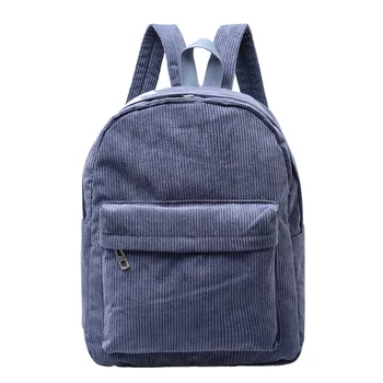 

Retro rope fashion female velvet female backpack casual college style black backpack female girl satchel -30