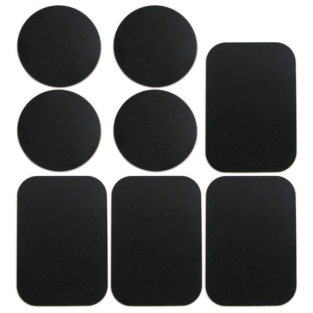 

New 8PCS Metal Plates Sticker Replace for Magnetic Car Mount Holder Cell Phone GPS car accessories XQ-145
