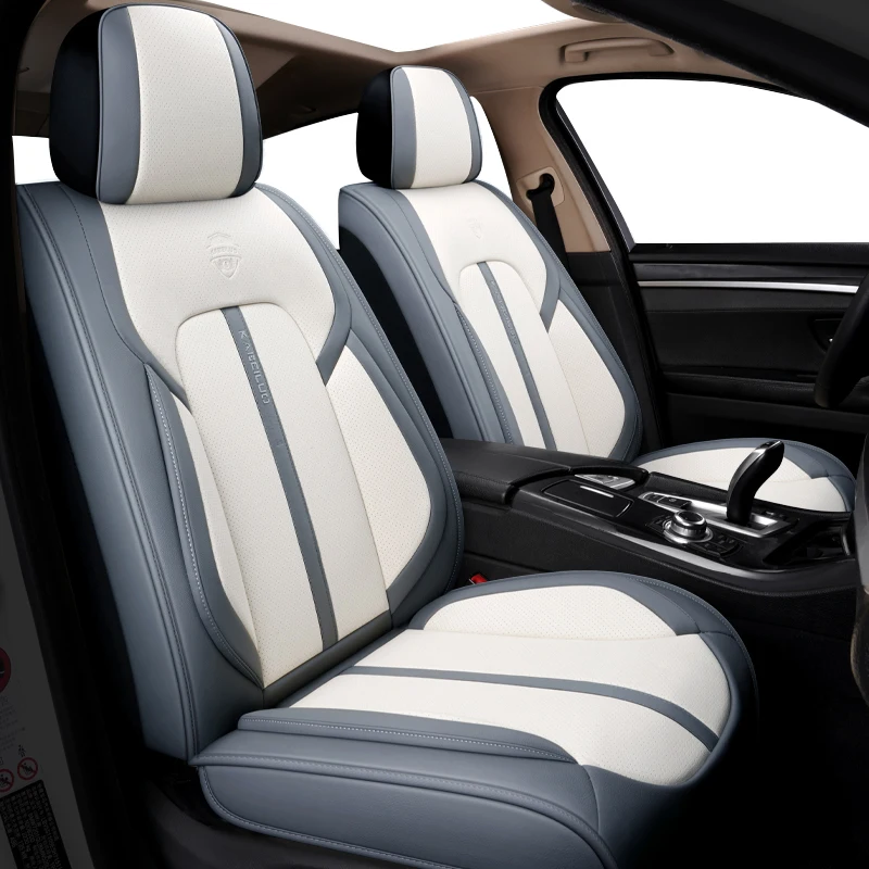 Fekofeko Leather Car Seat Covers For Avalon Hilux Previa Crown Reiz