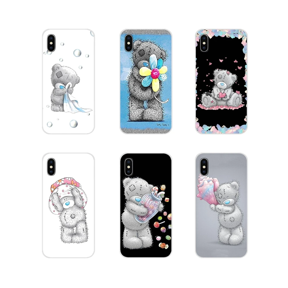 Tatty Teddy Me To You Bear аксессуары чехол для телефона Чехлы Samsung Galaxy S2 S3 S4 S5 Mini S6 S7 Edge S8 S9 S10E