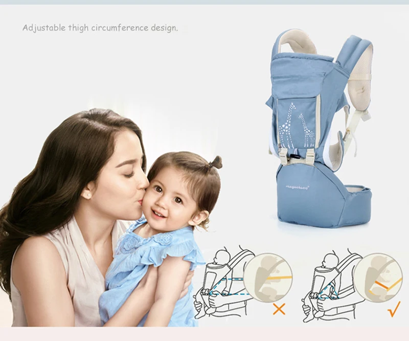 Honeylulu, хлопок, переноска для ребенка, многофункциональный, Хипсит, слинг для новорожденных, 3 в 1, кенгуру, Детская накидка, Ergoryukzak, детский рюкзак, ремень