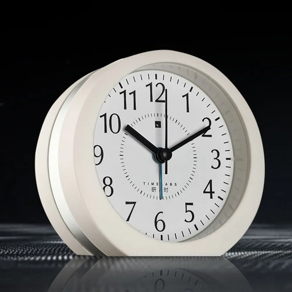 Мини круглые часы Многофункциональные цифровые светящиеся часы-будильник с ночным повтором функция прочный домашний декор