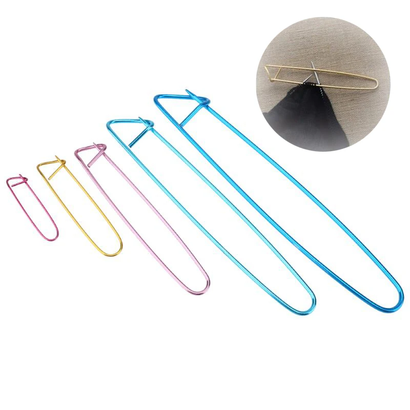 Sewing Knitting Stitch Holder Pin  Marker Safety Pin Knitting - 6pcs  Stitch Colors - Aliexpress