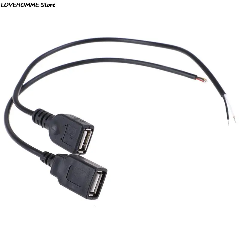 Кабель питания USB 2 0 1 шт. 26 см 30 2-контактный 4-контактный черный для зарядки и