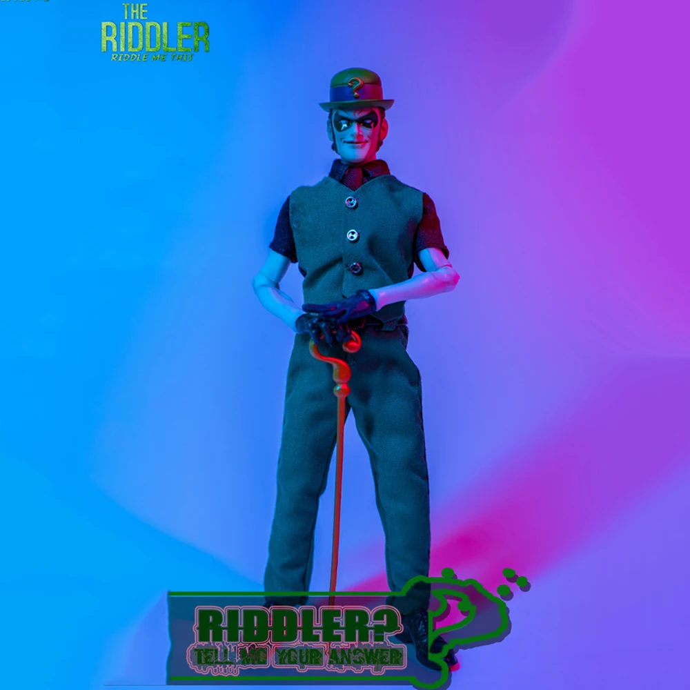 

In stock 1/12 Scale MX1903 Question Marker Clothes Accessories With Head Sculpt Accessory Model No Body for 6inches body