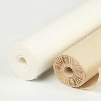 

Chinese Pure Mulberry Paper Handmade Copy of Landscape Calligraphy Painting Paper Rolling Raw Xuan Paper Rijstpapier Papel Arroz