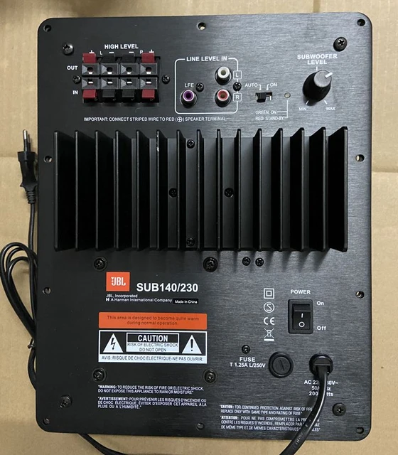 Subwoofer amplificador 200W ow pass filter amplificador subwoofer, placa amplificadora 1,0 para subwoofer _ - AliExpress