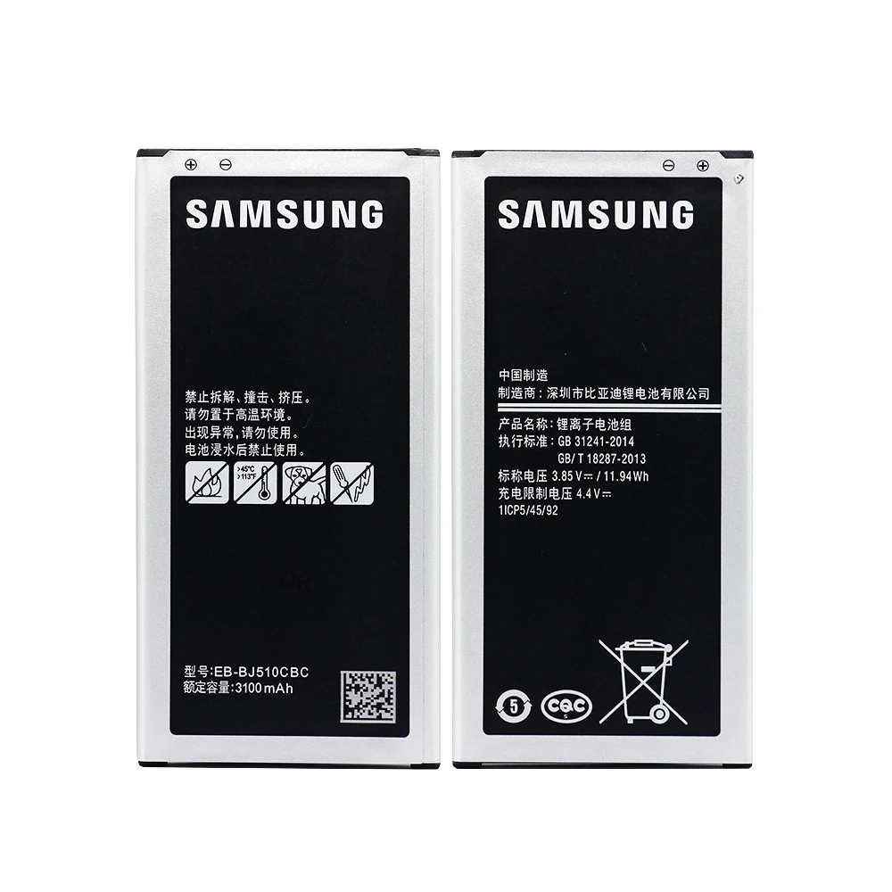 Аккумулятор для samsung J510 EB-BJ510CBC 3100 мАч для samsung Galaxy J5 j510F SM-J510M J510H Сменный аккумулятор для телефона