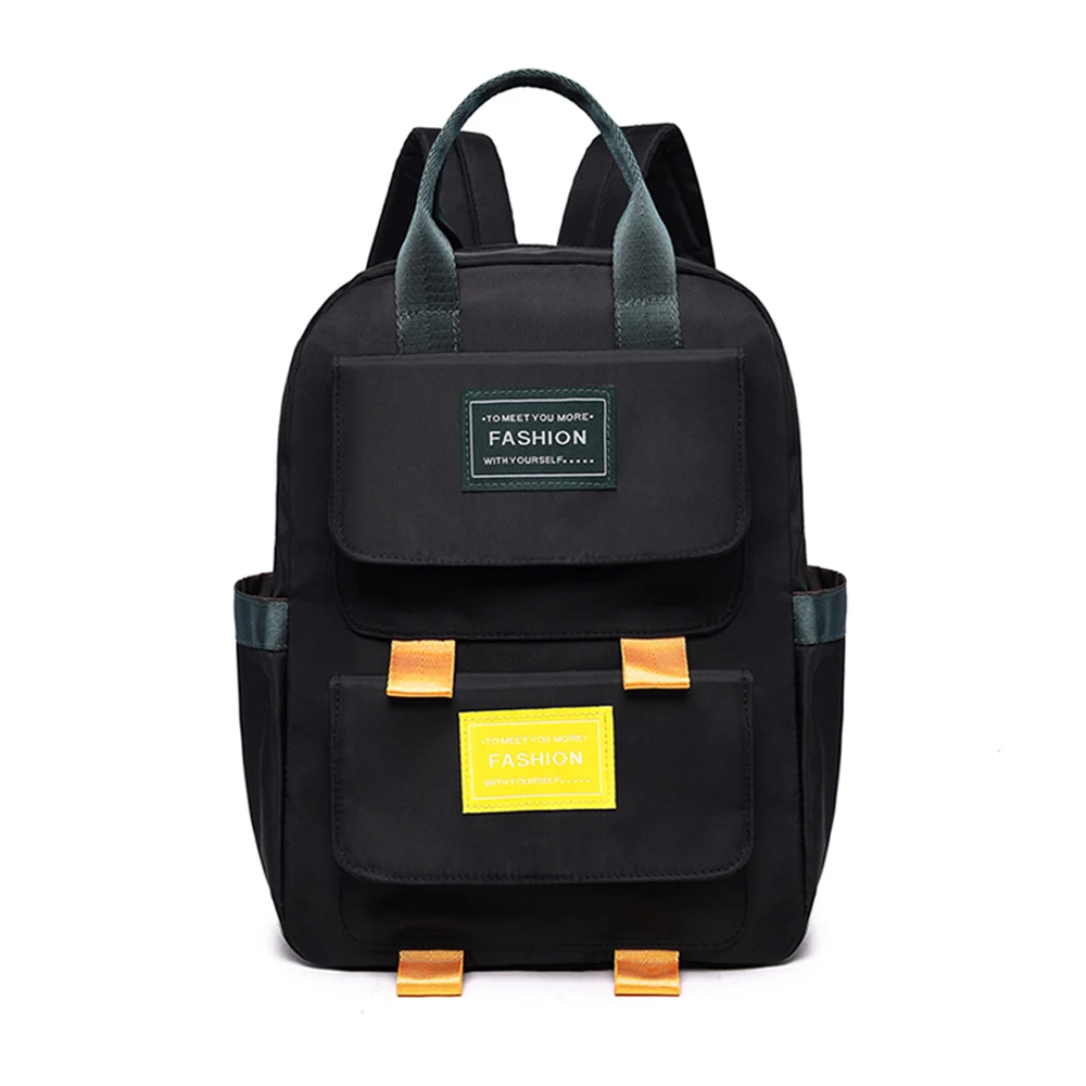 

Women Nylon School Backpacks Anti Theft Backpack Waterproof Bagpack Large Capacity School Bags For Teenage Girls Travel Bag