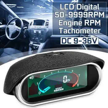 

Gauge Tachometer Boat Truck Van 50~9999RPM Accessory Universal Digital
