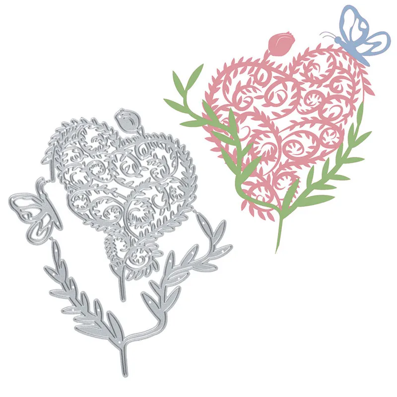

Eastshape Pink Flower Metal Cutting Dies Craft Dies Scrapbooking Album Die Cut Embossing Stencil Card Making Decor