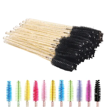 

100pcs/lot Make Up Brushes Disposable Mascara Wands Applicator Eye lashes Cosmetic maquillaje Extension Makeup Brushes Tools