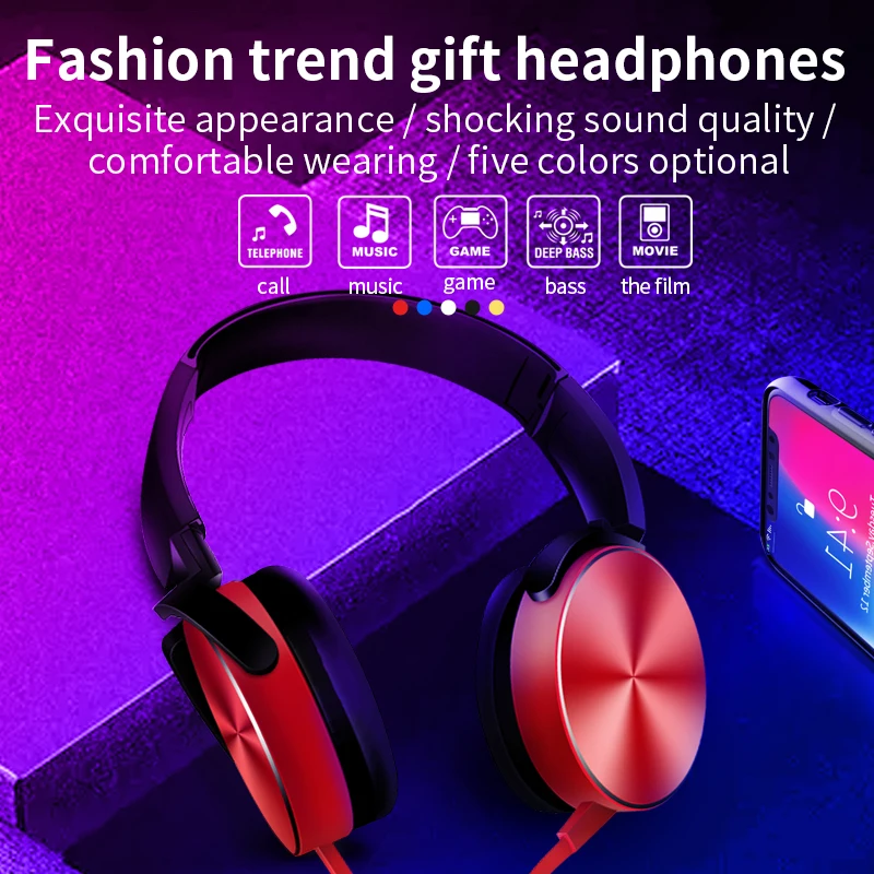 ZK40 wireless headphones headset PC Laptop gaming headphones free shipping Microphone gamingSurround Sound Stereo Wired Earphone