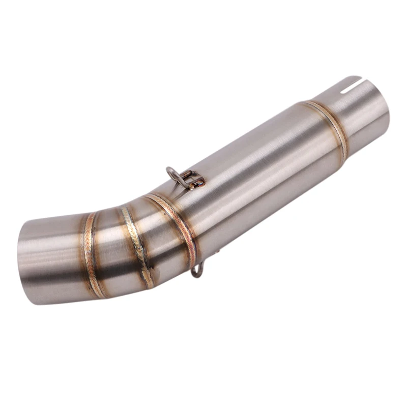 For Honda Hornet 600 CB600F Side-Row Motorcycle Exhaust Middle Link Muffler Connect Pipe stainless steel Slip on 51mm Tip - Image 3