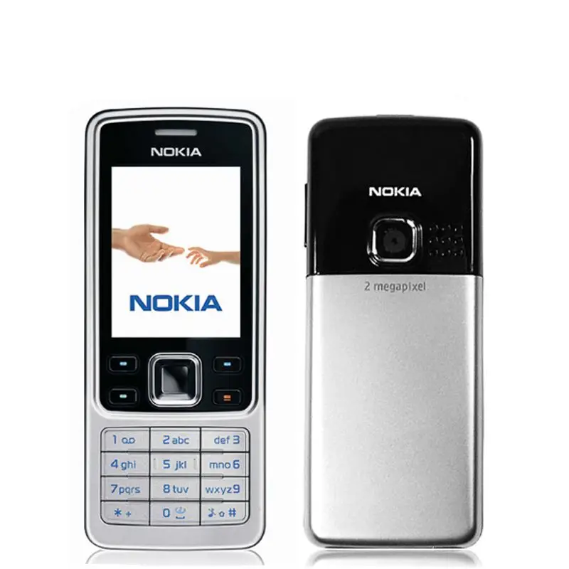 Nokia 6300 разблокированный gsm мобильный телефон английский и арабский и русский клавиатура восстановленные сотовые телефоны