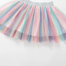 Осенняя теплая детская юбка для девочек, красивые короткие юбки с эластичной резинкой на талии для девочек