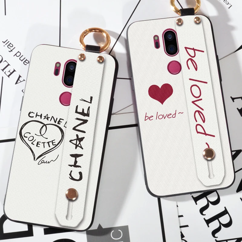 Матовый чехол в клетку с надписью Love для LG Magna G4C G4 G6 G7 ThinQ роскошный чехол-накладка